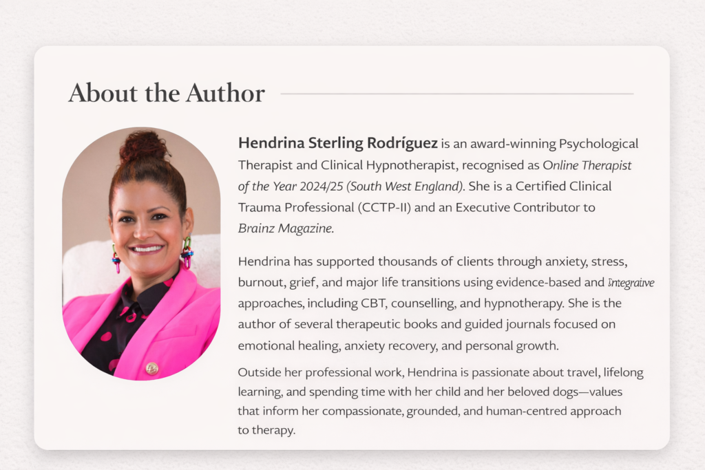 About the author Hendrina Sterling