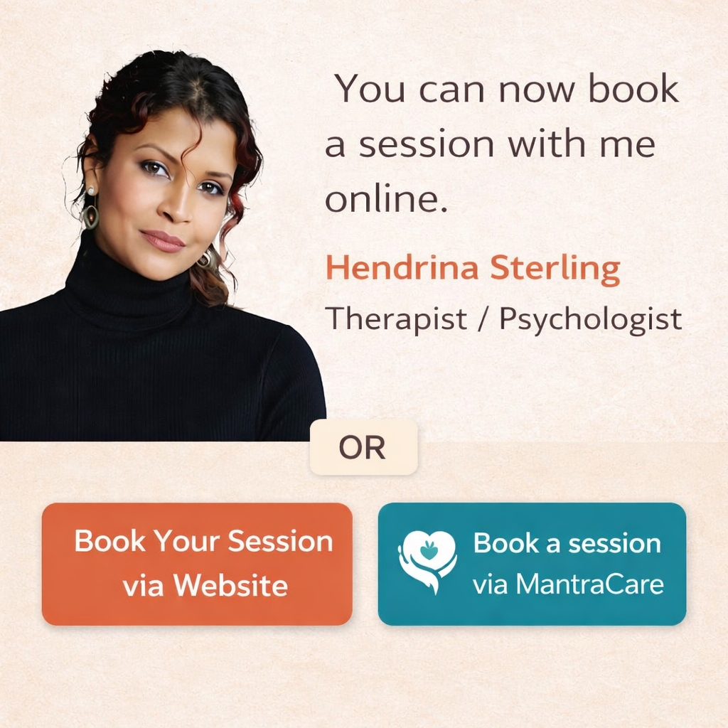 Individual and Couples therapy with Hendrina Sterling Mantracare